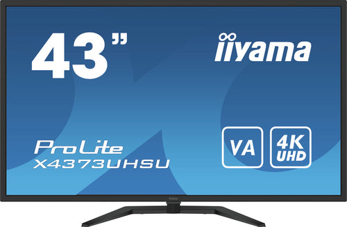 iiyama ProLite X4373UHSU-B1 computer monitor 108 cm (42.5 iiyama ProLite X4373UHSU-B1 computer monitor 108 cm (42.5